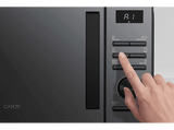 Microondas con grill - Candy CMW725GDB 011, 850 W, 5 niveles, Wi-Fi hOn, 25 l, Negro