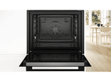 Horno - Bosch HBG578EB7, Serie 6, Multifunción, Pirolítico, 71 l, 3d Hotair, Función Air Fry, 60 cm, Negro
