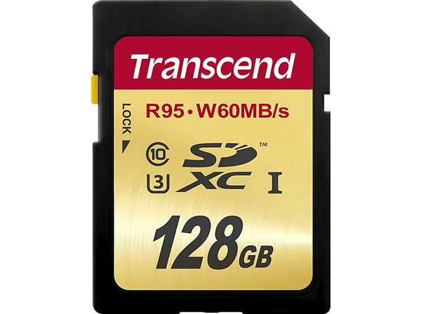 Tarjeta SDXC - Transcend 128GB UHS-I U3