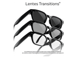 Gafas IA - Meta Adventurer, Lentes Transitions® en gris, Cámara 12 MP, Traducción en tiempo real, Resolución 3K HD, +8h Batería, Classic Black