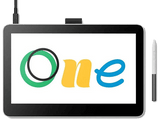 Tableta gráfica - Wacom One 13 Touch, 13.3 , Lápiz digital, Full-HD, Multitáctil, Compatible con Windows, Mac, Android y Chrome OS, Negro