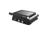 Grill - Taurus Bistro Gourmet, Dual Heat Tech, Grandes placas de cocción, 2600 W, Negro