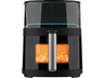 Freidora de aire - Cecotec Cecofry Neon 5000, 1500 W, 5L, Ventana, Auto-dosificador de agua,  Pulveriza automáticamente, 10 menús, Black