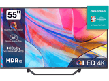 TV QLED 55 - Hisense 55A7KQ, UHD 4K, Quantum Dot Colour, Dolby Vision&Atmos, Modo Juego Plus, Negro