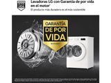 Lavadora secadora - LG W4X1085NWH, 8Kg/5 kg, 1400 rpm, 10 programas, Steam™, ThinQ™, Blanco