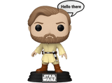 Figura Funko Pop! - Funko Star Wars: OBI-Wan Kenobi, 10 cm, Vinilo