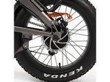 Bicicleta de Montaña - smartgyro Rhino, Eléctrica, Plegable, Potencia Nominal 250W, Velocidad 25 km/h, Autonomía 60 km, 7 Velocidades, Gris