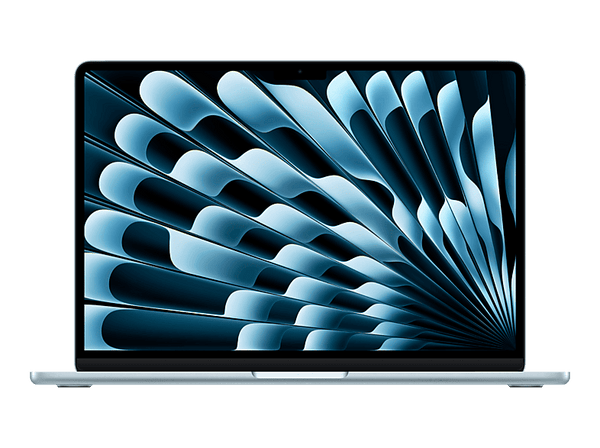 Apple MacBook Air (2026) 15.3" Retina, Chip M5 Apple, CPU de 10 núcleos, GPU de 10 núcleos, 16GB RAM, 512GB SSD, Azul cielo, Sin cargador