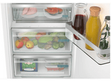 Frigorífico una puerta - Siemens KI81RADD0, IQ500, No frost, 174.9 cm, 310 l, Cajón hyperFresh, Función de súper refrigeración, Blanco