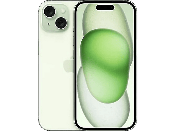 Apple iPhone 15, Verde, 512 GB, 5G, 6.1" OLED Super Retina XDR, iOS, Chip A16 Bionic