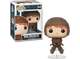 Figura Funko Pop! - Harry Potter: Ron Weasley en Escoba, Vinilo, 10 cm