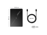 Portátil - LG gram 16UD55U-G.AX85BN, 16WUXGA Copilot+ PC, AMD Ryzen™ AI 7 445, 50TOPS, 32GB RAM, 512GB, Radeon™Onboard Graphics, Sin SO, Sin cargador
