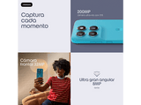 Móvil - motorola moto g87, Blue Atoll, 256 GB, 8 GB RAM, 6.78 Extreme AMOLED, MediaTek Dimensity 6400, 5200 mAh