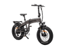 Bicicleta de Montaña - smartgyro Rhino, Eléctrica, Plegable, Potencia Nominal 250W, Velocidad 25 km/h, Autonomía 60 km, 7 Velocidades, Gris