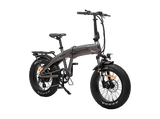 Bicicleta de Montaña - smartgyro Rhino, Eléctrica, Plegable, Potencia Nominal 250W, Velocidad 25 km/h, Autonomía 60 km, 7 Velocidades, Gris