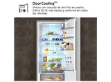 Frigorífico combi - LG GBBS313CPY, No Frost, 186 cm, 333 l, DoorCooling+™, Digital FRESHConverter+™, Inox antihuellas