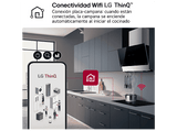 Placa inducción - LG CI5Z2420BN, 3 Zonas, Zona grande de 28 cm, 59 cm, Función Stop & Go, Negro