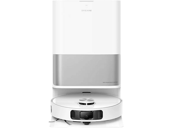 Robot friegasuelos - Dreame L10s Ultra Gen 2, 75W, Base autovaciado, 300 ml Depósito de polvo, Succión 10000 Pa, Blanco