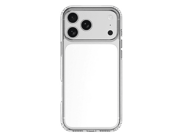 Funda móvil - CellularLine Cube Mag, Apple, iPhone 17 Pro Max, Transparente