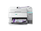 Impresora - Epson EcoTank ET-3956, Inyección de Tinta, WiFi, Escáner y Copia, A4, Blanco