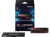 Disco duro SSD interno 2 TB - Samsung 990 PRO M.2,  MZ-V9P2T0CW, PCI Express 4.0, 7450 MB/s, 6900 MB/s, Negro