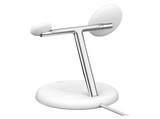Cargador móvil inalámbrico - Belkin BoostCharge Pro Qi2, Carga Universal con dispositivos que funcionen con el estándar Qi2, 15W, Blanco