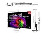 TV OLED 55 - LG OLED55G66LS, OLED 4K, Procesador Inteligente α11 AI Processor 4K Gen3, Smart TV, DVB-T2 (H.265), Gallery Design, Negro