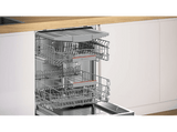 Lavavajillas integrable - Bosch SMI4ECS28E, Serie 4, 14 servicios, 6 programas, 60 cm, Home Connect, Silence Plus, Sin panelar
