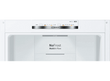 Frigorífico combi - BOSCH KGN362WED, Serie 4, Total No Frost, 186 cm, 326 l, Cajón VitaFresh, Sistema MultiAir Flow, Blanco