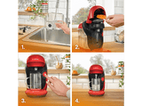 Cafetera de cápsulas - Bosch Tassimo Style TAS113EC, 3.3 bar, 0.7 l, 1.400 W, Intellibrew, Regalo 2 Packs Café Marcilla, Sostenible, Rojo