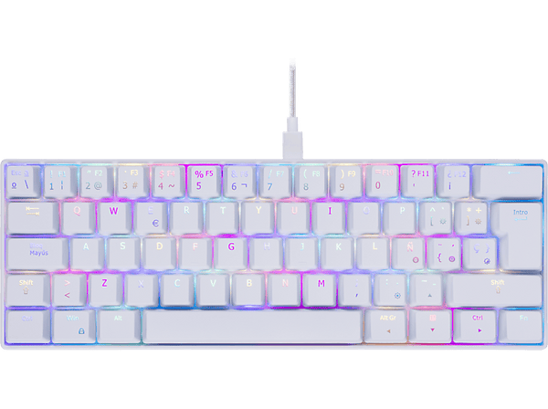 Teclado gaming - ISY IGK 5000-WT-ES 119509