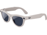 Gafas IA - Ray-Ban Meta, Skyler, Gris tiza brillante, Transitions® transparente, zafiro