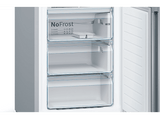 Frigorífico combi - Bosch KGN36VLDB, Total no frost, 186 cm, 326 l, VitaFresh, Acero mate antihuellas