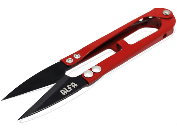 Accesorio costura - Alfa Cortahilos, Rojo y negro
