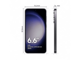 Móvil - Samsung Galaxy S23+ 5G, Phantom Black, 256GB, 8GB RAM, 6.6 FHD+, Qualcomm Snapdragon, 4700mAh, Android 13