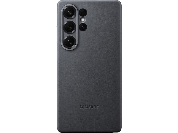 Funda - Samsung Kindsuit, Para Samsung Galaxy S25 Ultra, Cuero Vegano, Negro