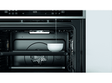 Horno a vapor - Whirlpool W6 OS4 4S1 P, Multifunción, Pirolítico, 73 l, 59.5 cm, tecnología 6th SENSE, Acero inoxidable y negro