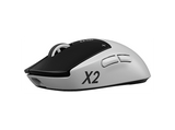 Ratón gaming - Logitech G Pro X2 Superstrike, USB, Lightspeed, 44.000ppp, Botones programables, Sistema inductivo háptico, 90h, Negro
