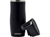 Termo - Contigo West Loop, 470 ml, Acero Inoxidable, Negro
