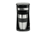 Cafetera de goteo - Jocca 2768, 750 W, 420 ml, 1 Taza, Filtro de malla reutilizable, Apagado automático, Negro