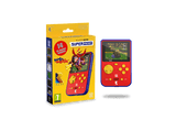 Consola retro portátil - Koch Media HyperMegaTech Rare Super Pocket, Pantalla LCD 2.8, Hasta 4h de autonomía, USB-C, Rojo y azul