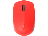 Ratón inalámbrico - Rapoo M100 Silent, Clic silencioso, 1300 ppp, Bluetooth 3.0, 4.0, 2.4 GHz, Rojo
