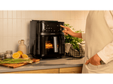 Freidora de aire - Cecotec Cecofry Mist 7000, Cocción con vapor, 1700 W, 4en1, Capacidad 7 l, 1.4 l de agua, 4 modos, Black