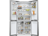 Frigorífico americano - Haier Cube 90 Series 5 HCR5919EHMP, No Frost, 190 cm, 525 l, Dispensador agua, Fabricador hielo, Inox