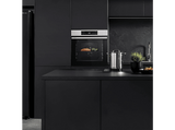 Horno - Hisense BI64223EPX, Multifunción, Pirolítico, 78 l, 59.5 cm, Modo Air Fry, Cocción Simultanea, Negro