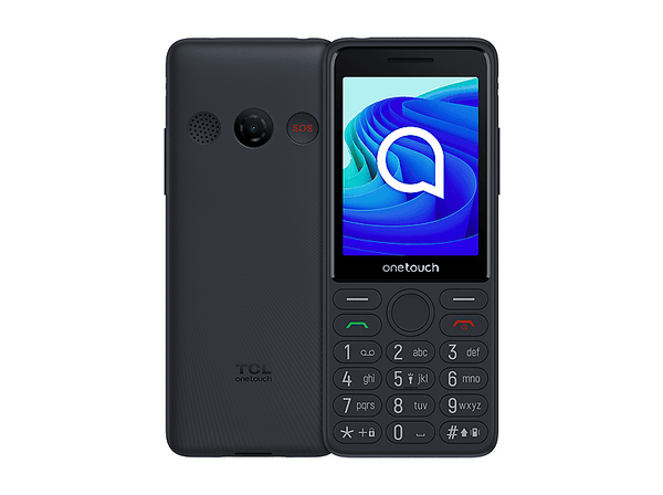 Móvil - TCL onetouch 4042S, Dark Night Grey, 128 MB, 1500 mAh, Pantalla 2.8" QVGA 240 x 320, Mocor (RTOS) 
