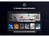 Barra de sonido - TCL S55HE, Bluetooth, Inalámbrico, 220W, 2.1 Canales, Dolby Atmos, 5 teclas táctiles, LED, Titanio Oscuro