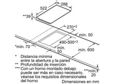 Placa Vitrocerámica - Balay 3EB730LQ, 2 zonas,  Modular, 30 cm, Negro