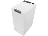 Lavadora carga superior - Hoover THOS2856TM4-S, 8.5 kg, 1200 rpm, +60 Programas, Función Vapor Steam Care PRO, Conectividad WiFi y Bluetooth, Blanco