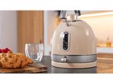 Hervidor de agua - Cecotec Thermosense 420 Light Beige, 2200 W, 1.8 l, Base 360º, Acero inoxidable, Light Beige